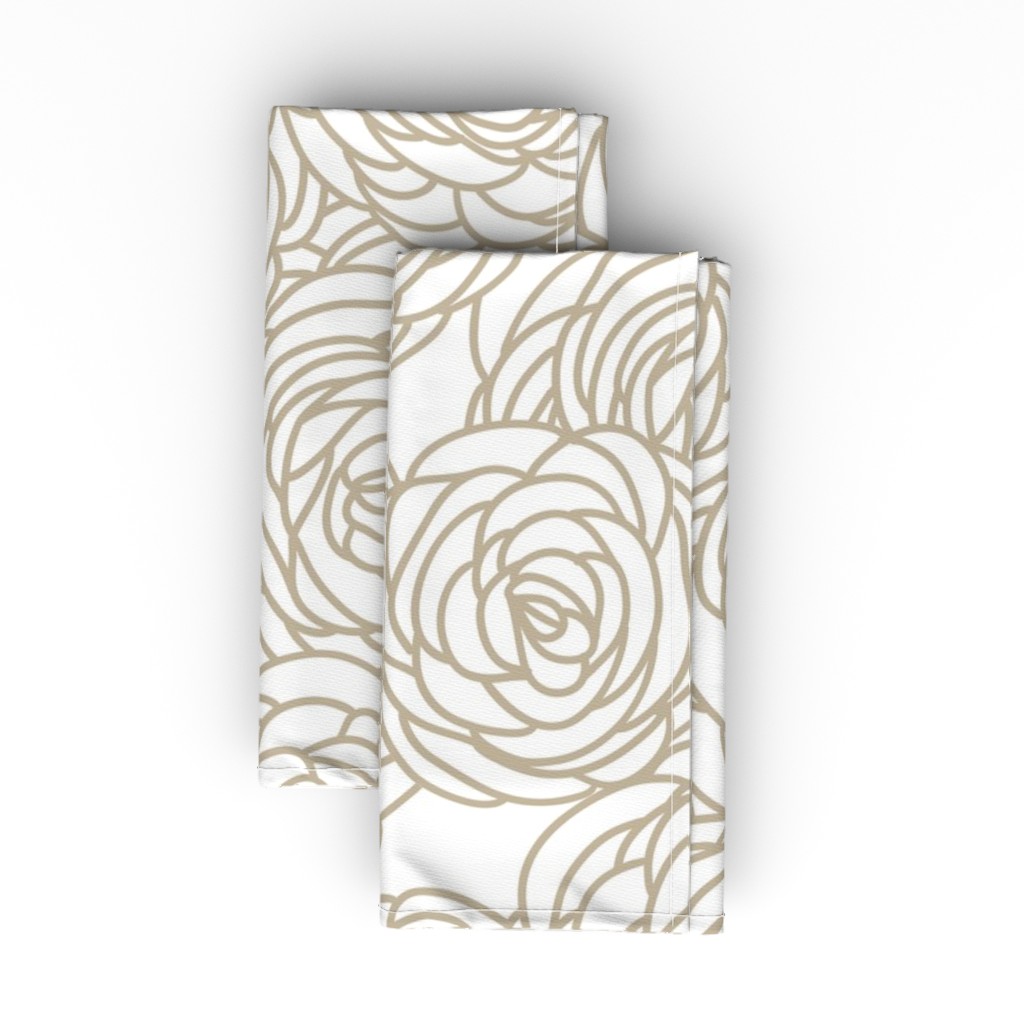 Vintage Floral Neutral Cloth Napkin Shutterfly