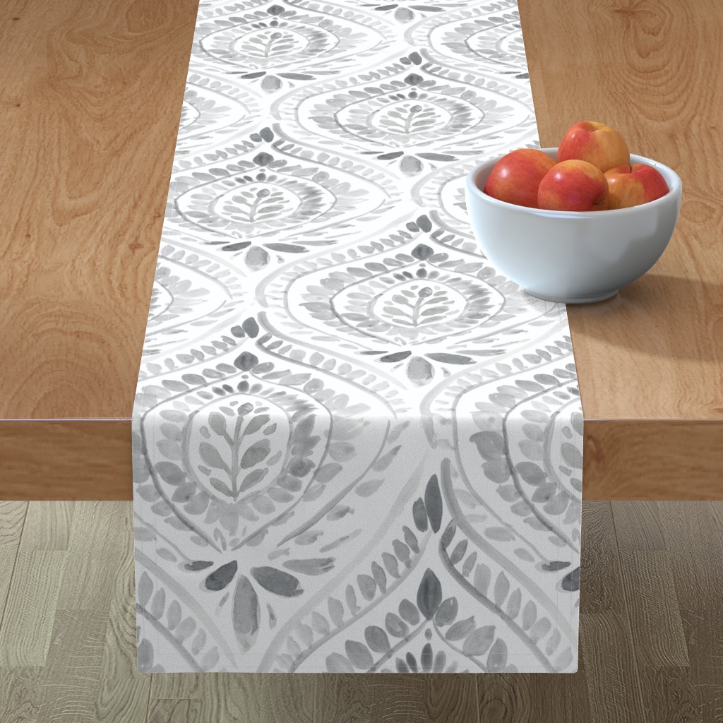 Gray Table Runners