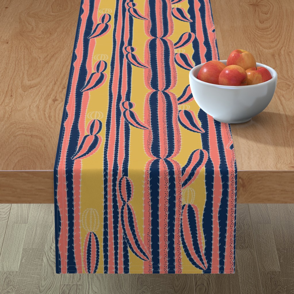 Saguaro Prickle - Multi Table Runner, 90x16, Multicolor