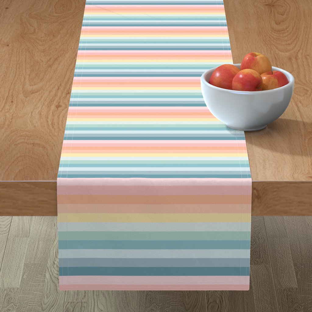 Rainbow Dreams - Multi Table Runner, 90x16, Multicolor