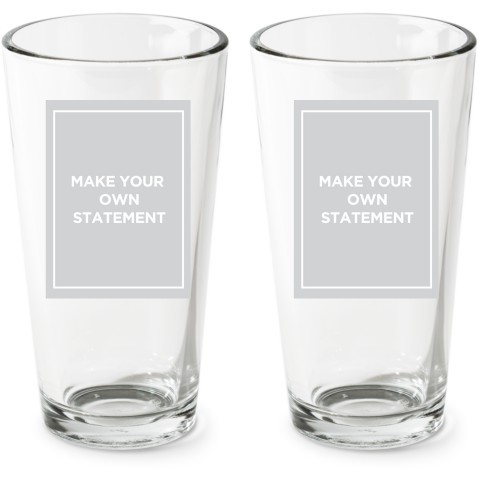 16oz Beer Glasses