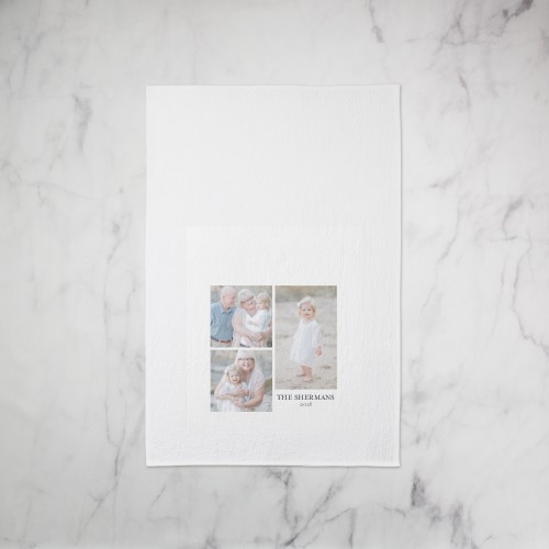 Gallery of Three Tea Towel, Set of 1, Multicolor, multi