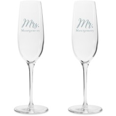 Celebrate With Personalized Champagne Flutes Shutterfly