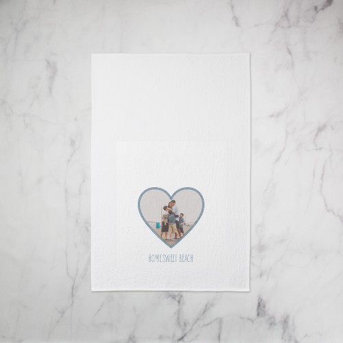 Nautical Set Tea Towel, Set of 1, Blue, midnight