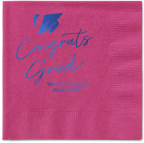 Blue Napkins