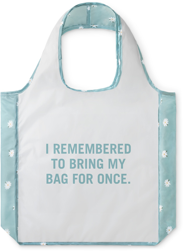 Remember Me Reusable Shopping Bag, Floral, Multicolor