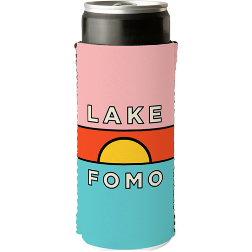 Lake Fomo Slim Can Cooler, Slim Can Cooler, Multicolor