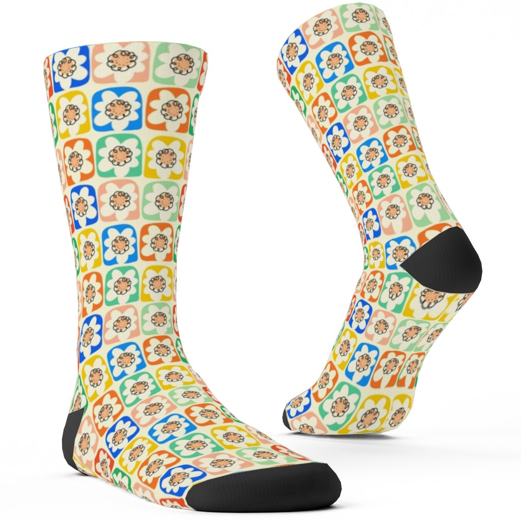 Floating Faces Custom Socks by Shutterfly