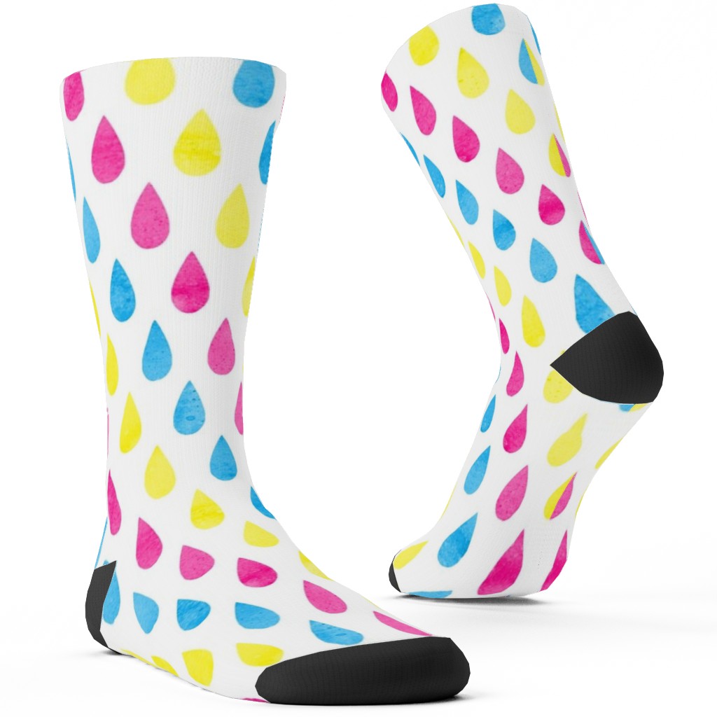 Drops Custom Socks, Multicolor