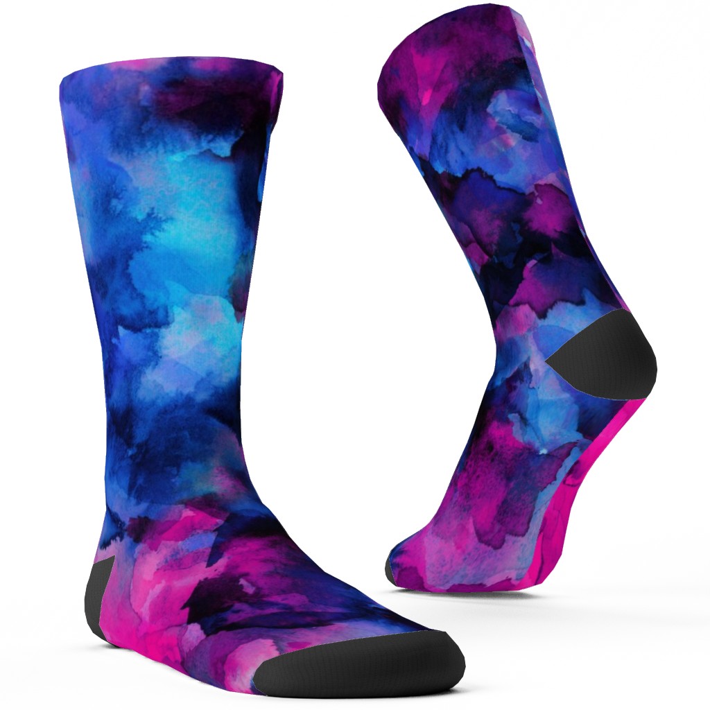Solstice - Multi Custom Socks, Multicolor