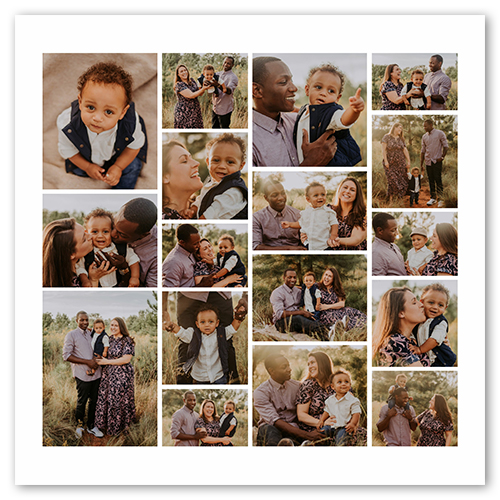 Gallery Collage of Twenty Four, -8x8-Multicolor