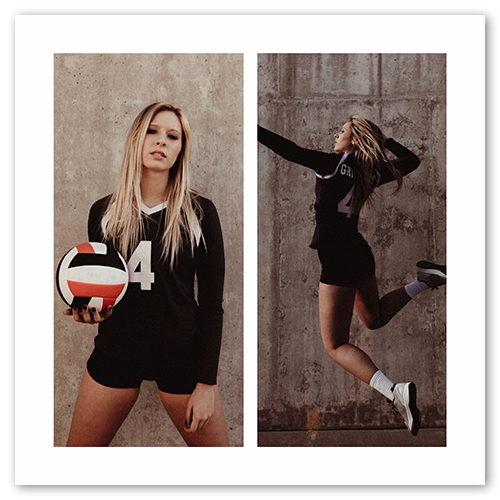 Gallery of Two, -8x8-Multicolor