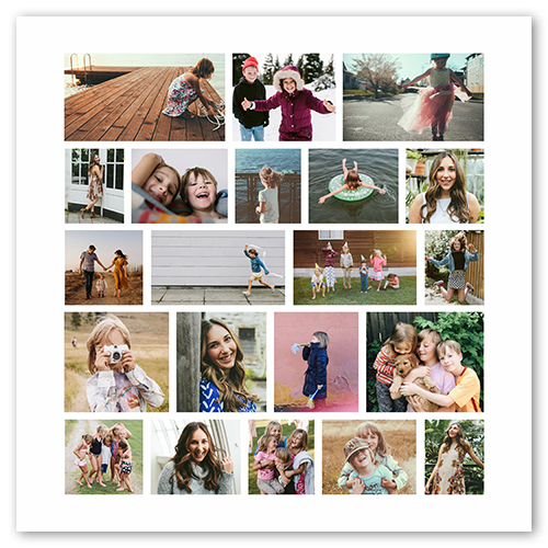 Gallery of Twenty Eight, -12x12-Multicolor