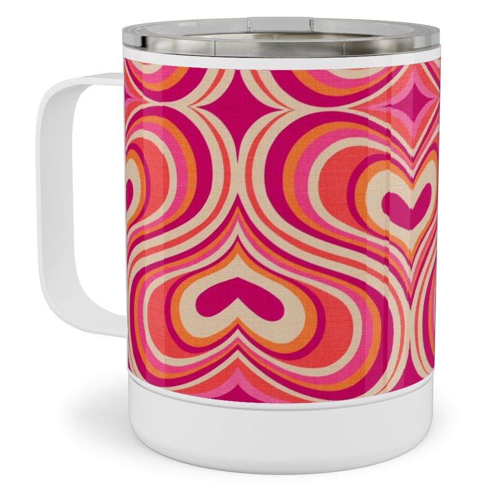 I Think I Love You - Red Stainless Steel Mug, 10oz, Red