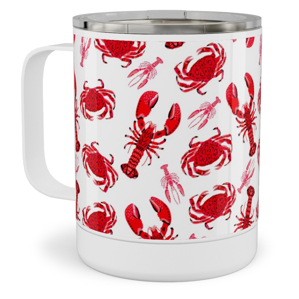 Red Creature Cups Lobster coffee tea mug cup