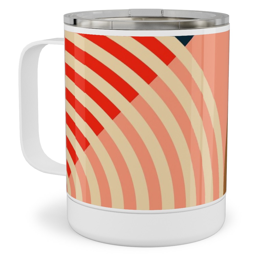 Sunset Over Denmark - Multi Stainless Steel Mug, 10oz, Multicolor