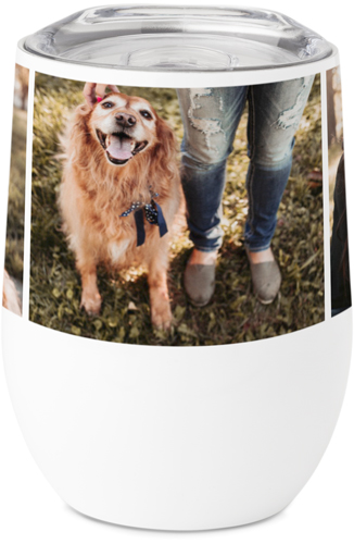 Gallery of Three Stainless Steel Travel Tumbler, 12oz, Multicolor, multi