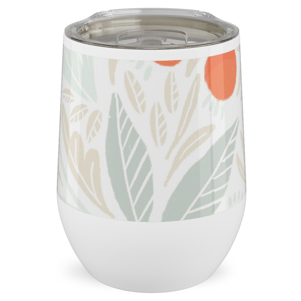 Astrid Stainless Steel Travel Tumbler, 12oz, Multicolor, Air