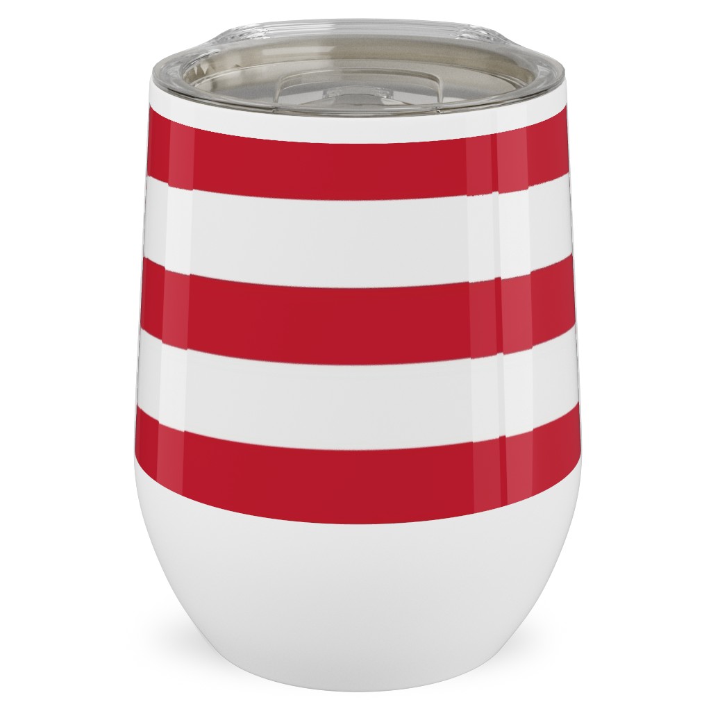 Red And White Tumbler
