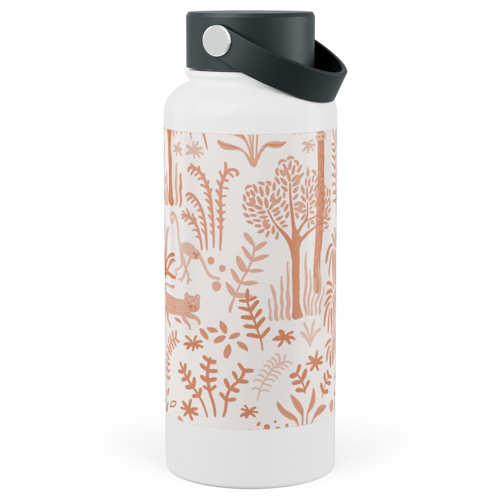 Indian Garden - Peachy Stainless Steel Wide Mouth Water Bottle | Shutterfly