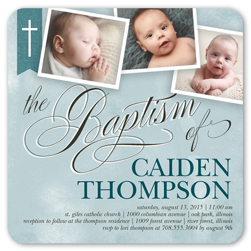 baptism ribbon print