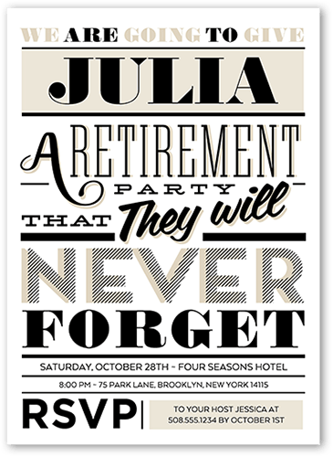 Party Stationery