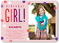 Shutterfly Girl Birthday Invitations 3