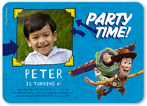 Download Disney Pixar Toy Story Celebration Birthday Invitation