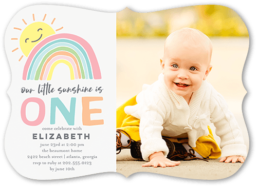 Colorful Birthday Invitations