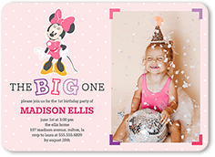 Disney Minnie Mouse First Birthday