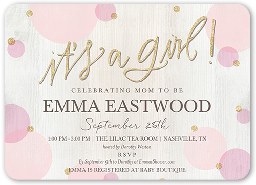 shutterfly baby shower invitations