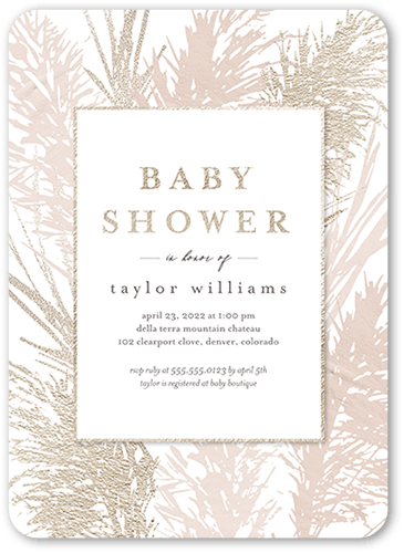 baby shower invitation stationery