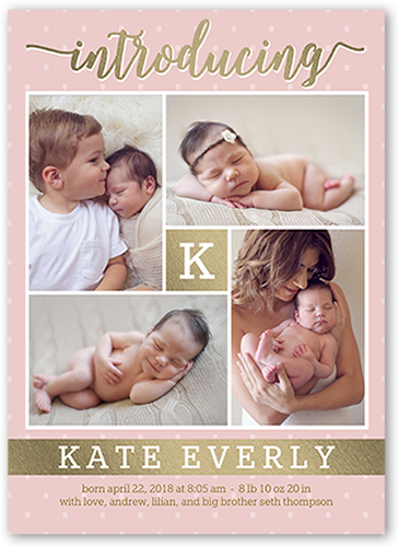 shutterfly birth announcements
