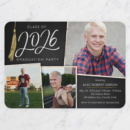 Graduation Postcard Invites