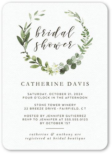 Custom Bridal Shower Invitation