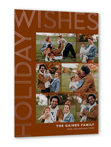 Welcoming Wishes Holiday Card, Square Corners