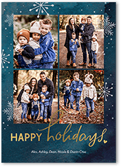 seasonal shine holiday card