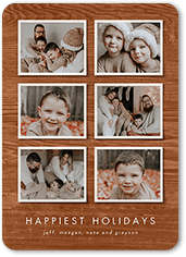 compacted frames holiday card
