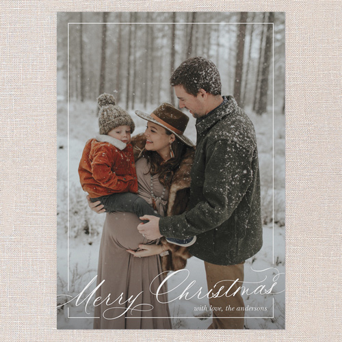 Affordable Classic Christmas Card