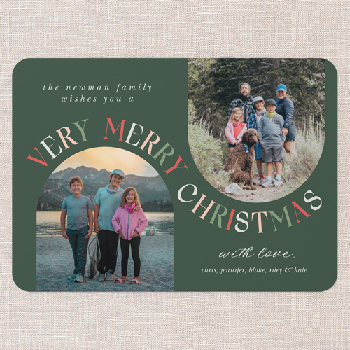 Christmas Tree Photo Cards