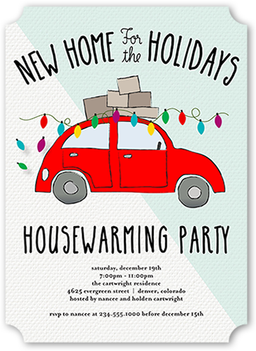 Holiday Housewarming Invitations 4