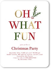 holiday invitations with rsvp cards