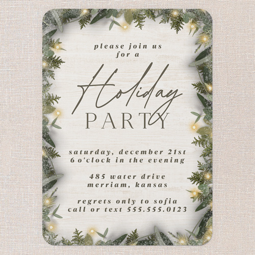 Invitations For Holiday Party