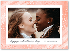 watercolor affections valentines card