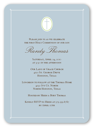 communion invitations