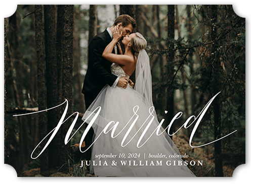 Elegant Wedding Announcements