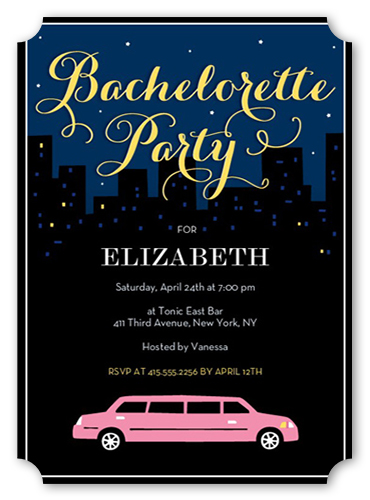 Shutterfly Bachelorette Invitations 2