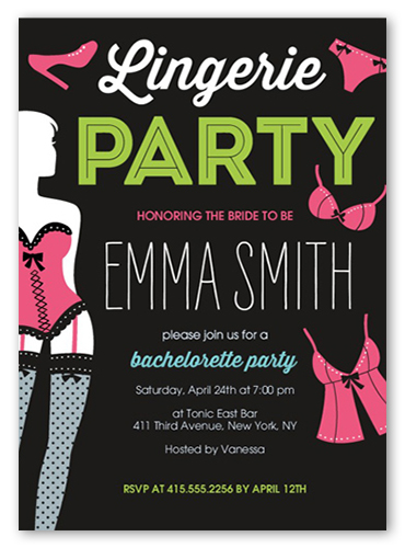 Bachelorette And Bachelor Party Together Invitations 9