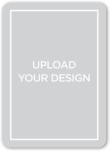 Upload Your Own Design Easter Card, White, Matte, Signature Smooth Cardstock, Rounded