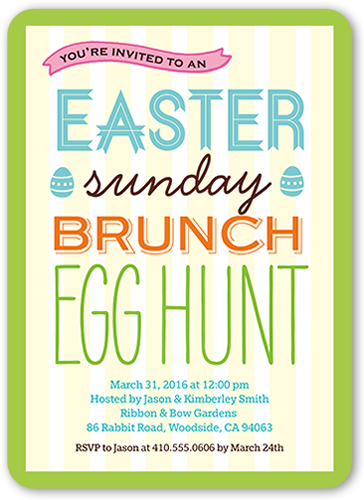 Sunday Brunch Invitation Wording 7